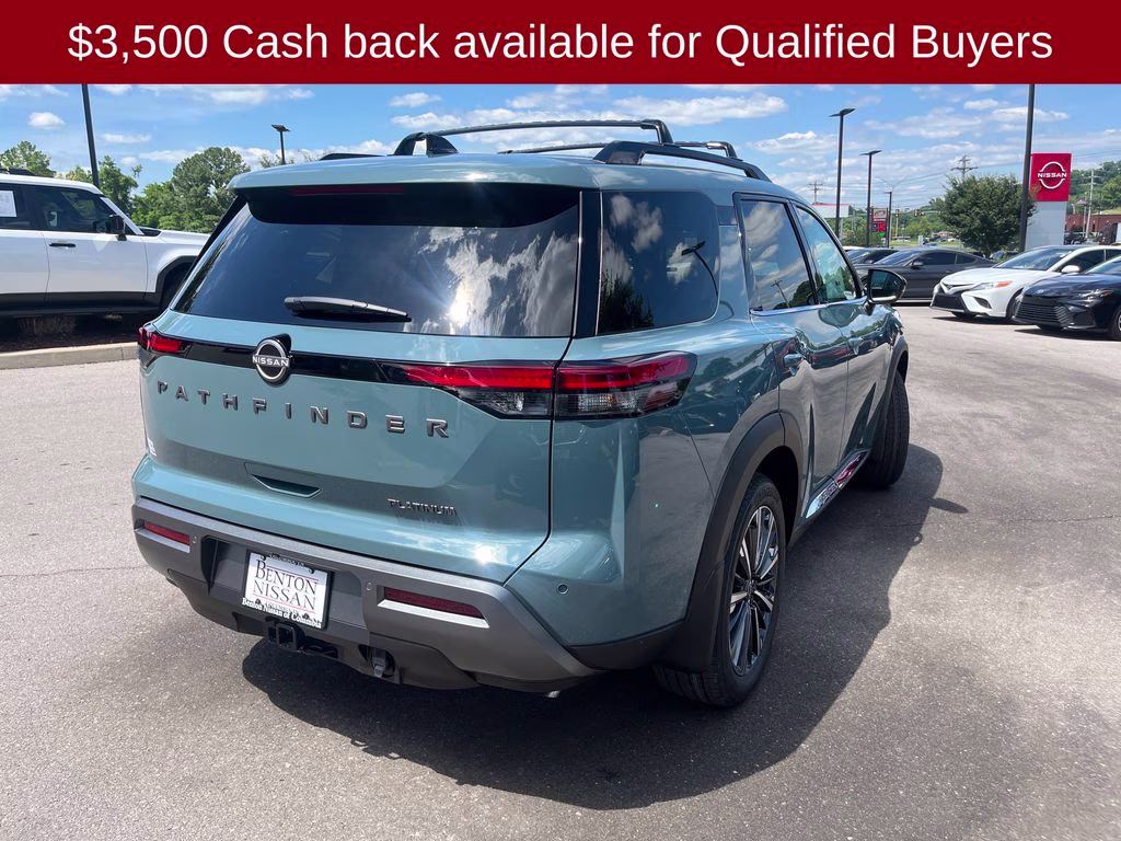 2026 Baltic Teal Nissan Pathfinder Platinum FWD SUV
