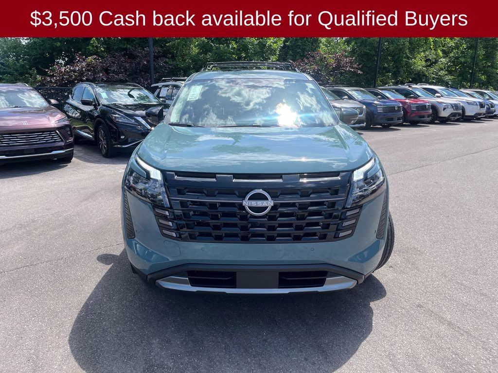 2026 Baltic Teal Nissan Pathfinder Platinum FWD SUV