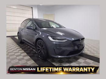 2022 Gray Tesla Model X Plaid AWD SUV