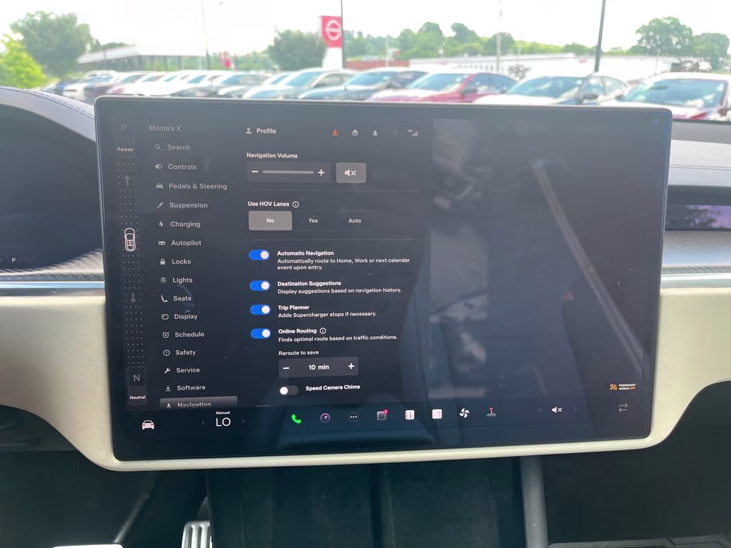 2022 Gray Tesla Model X Plaid AWD SUV