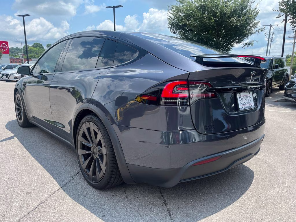 2022 Gray Tesla Model X Plaid AWD SUV