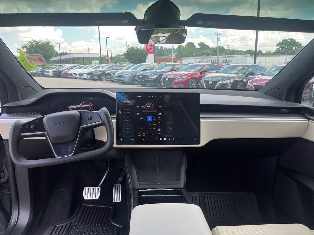 2022 Gray Tesla Model X Plaid AWD SUV