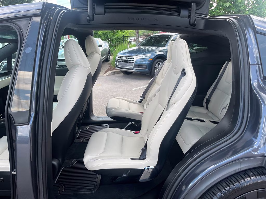 2022 Gray Tesla Model X Plaid AWD SUV