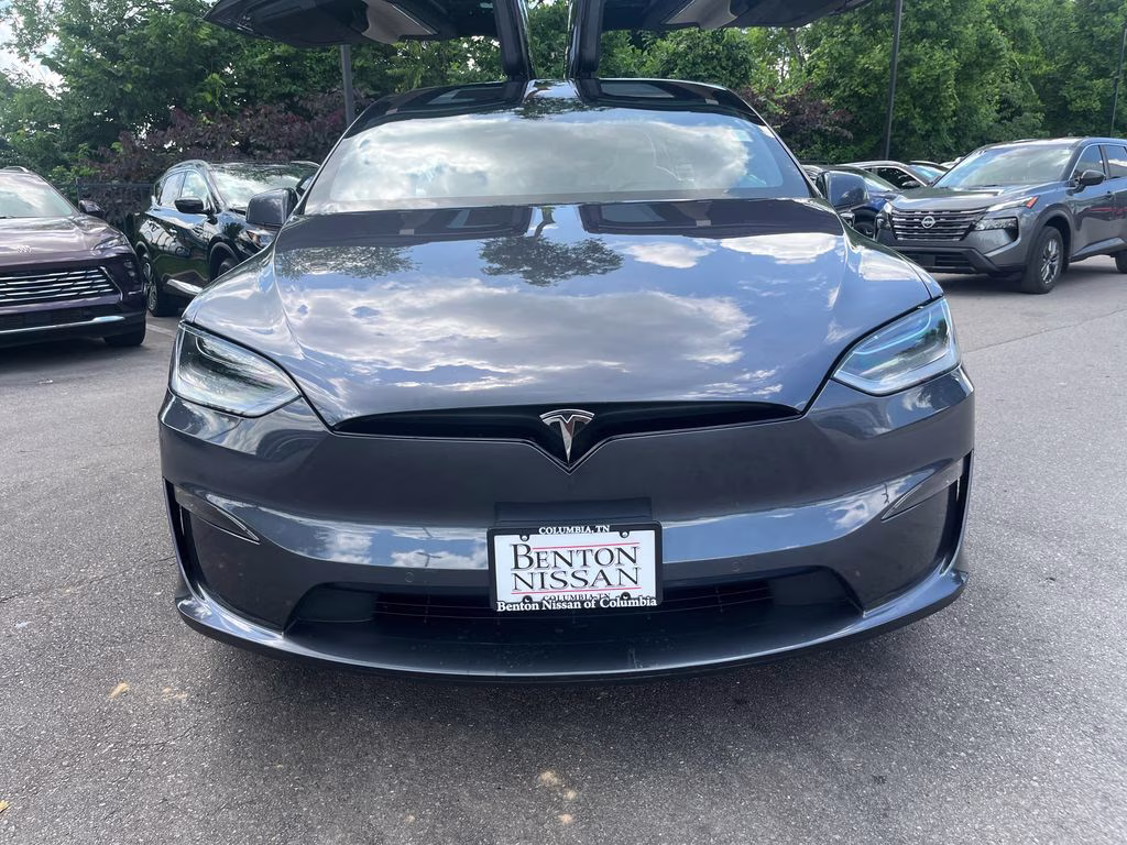 2022 Gray Tesla Model X Plaid AWD SUV