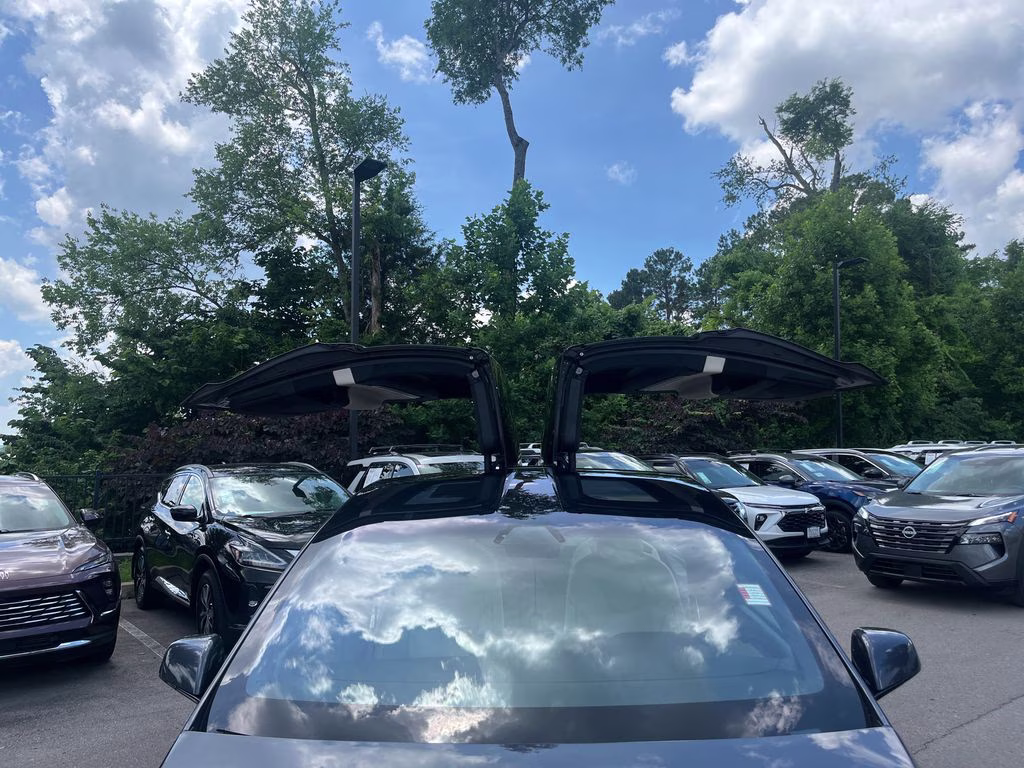 2022 Gray Tesla Model X Plaid AWD SUV