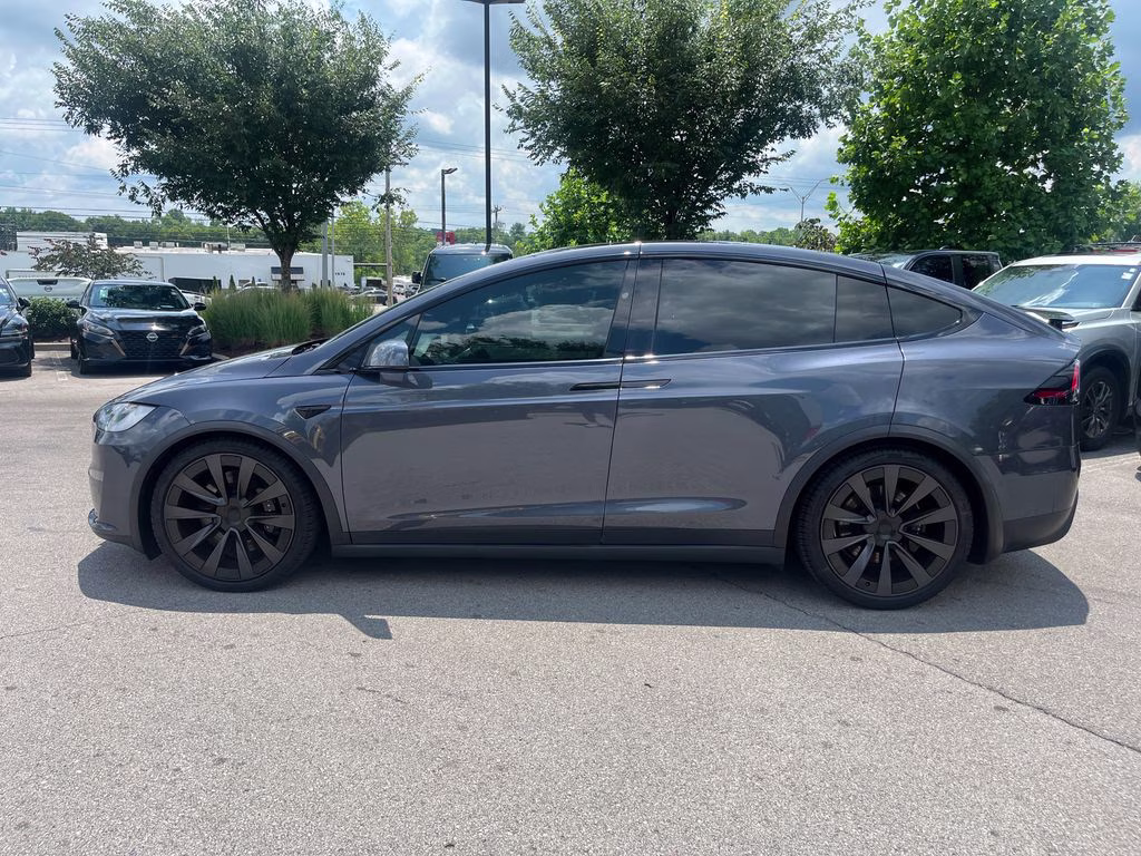 2022 Gray Tesla Model X Plaid AWD SUV