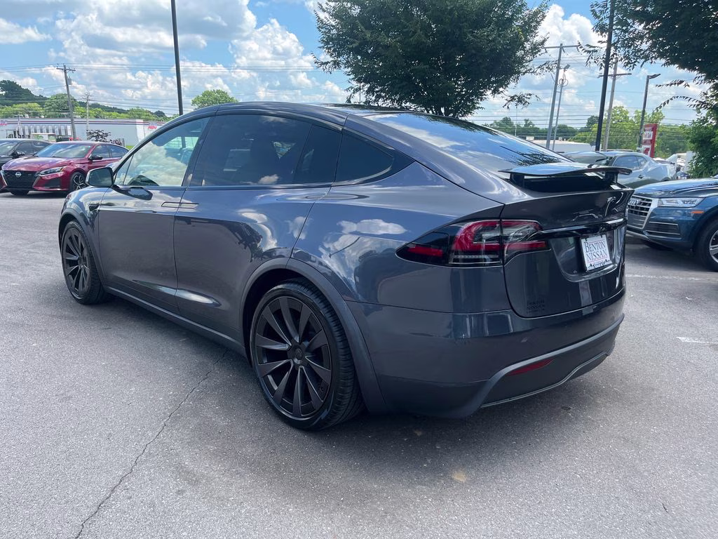 2022 Gray Tesla Model X Plaid AWD SUV