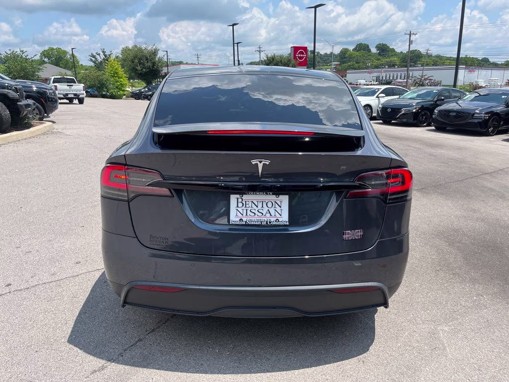 2022 Gray Tesla Model X Plaid AWD SUV