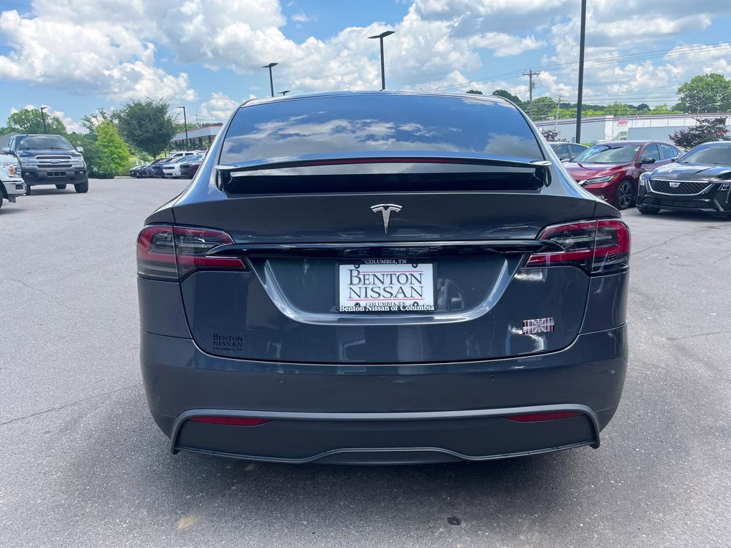 2022 Gray Tesla Model X Plaid AWD SUV