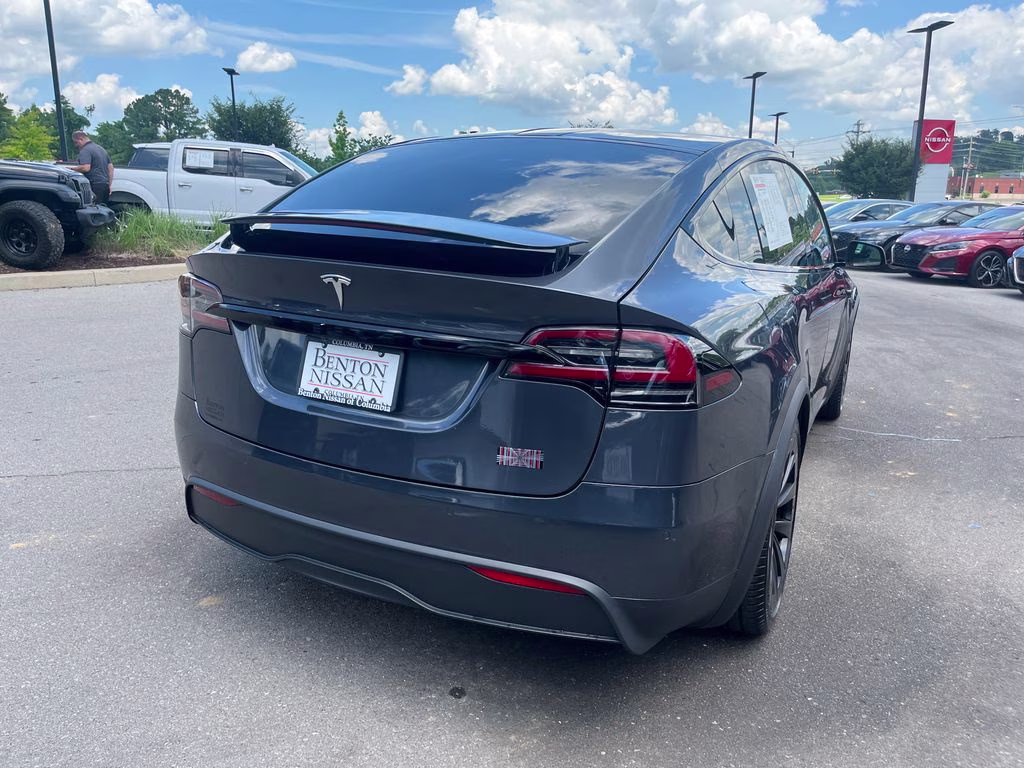 2022 Gray Tesla Model X Plaid AWD SUV