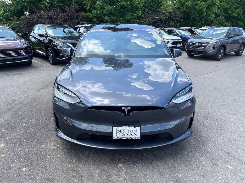2022 Gray Tesla Model X Plaid AWD SUV