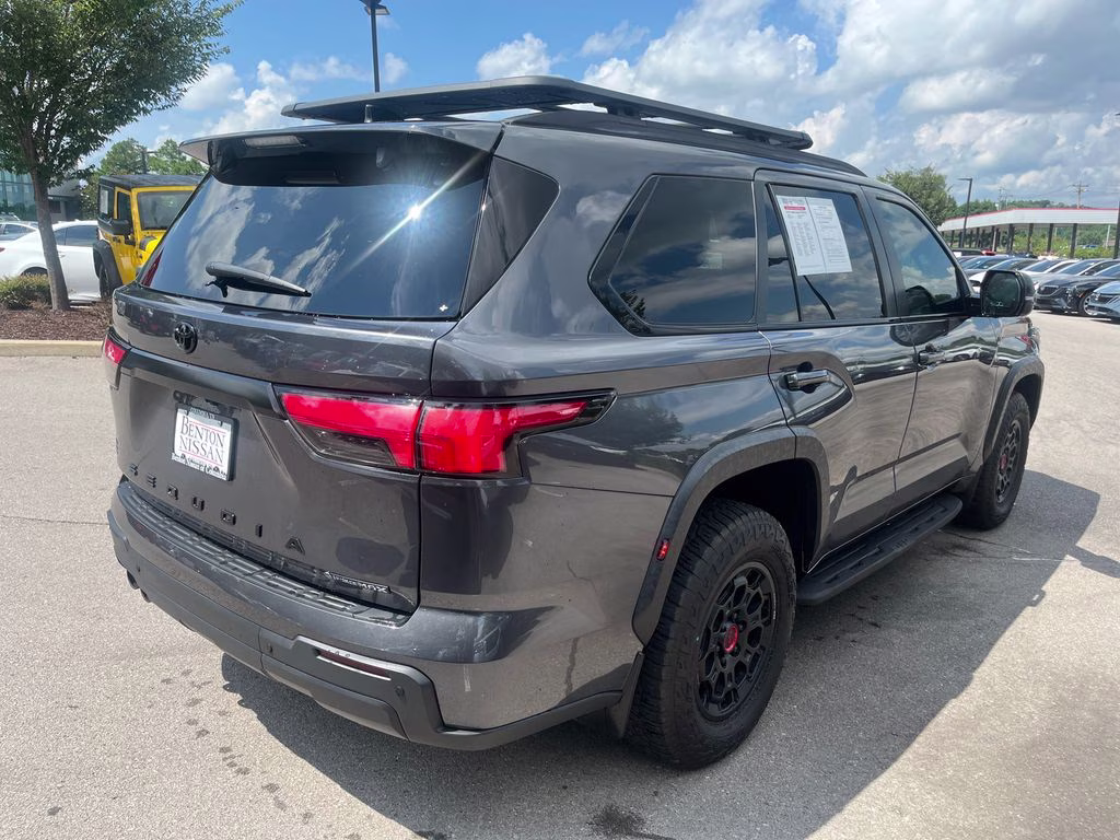 2025 Magnetic Gray Metallic Toyota Sequoia TRD Pro 4X4 SUV