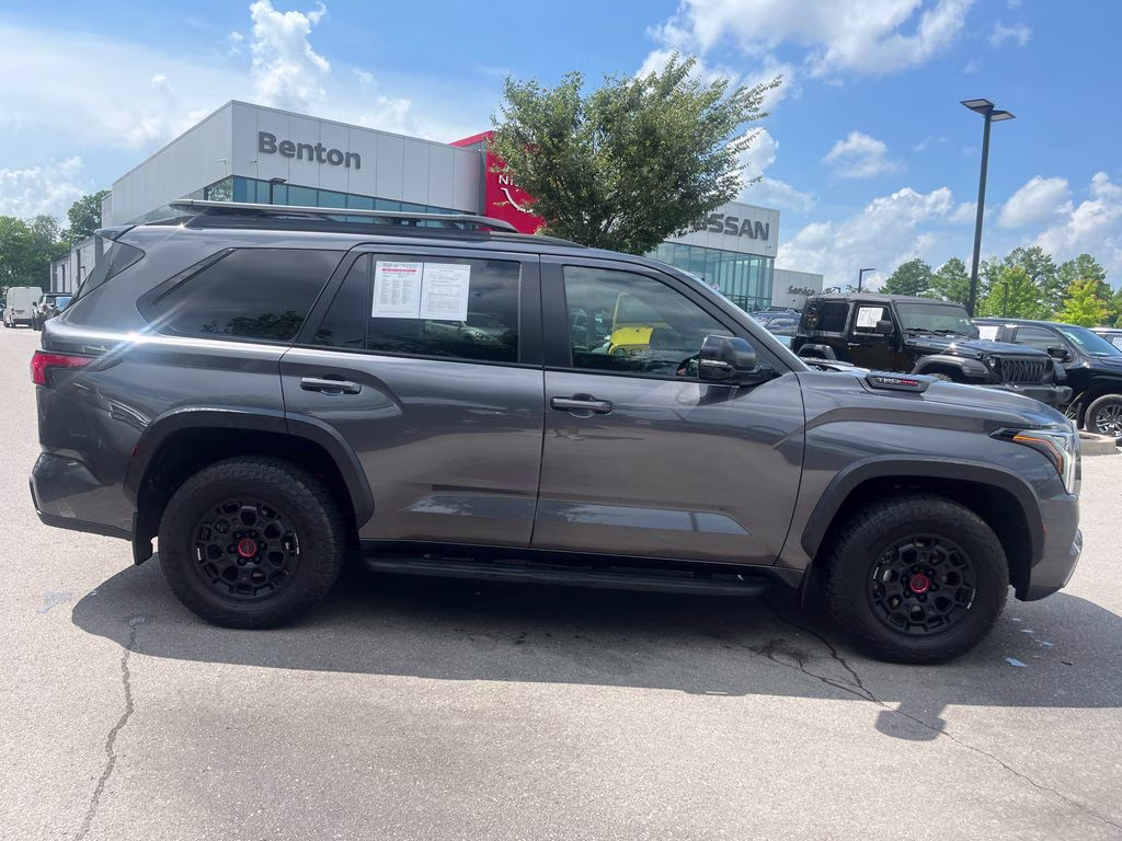 2025 Magnetic Gray Metallic Toyota Sequoia TRD Pro 4X4 SUV