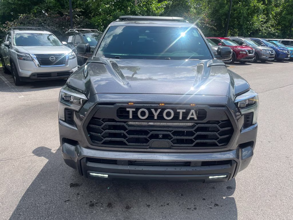 2025 Magnetic Gray Metallic Toyota Sequoia TRD Pro 4X4 SUV