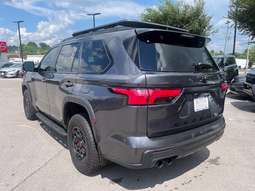 2025 Magnetic Gray Metallic Toyota Sequoia TRD Pro 4X4 SUV