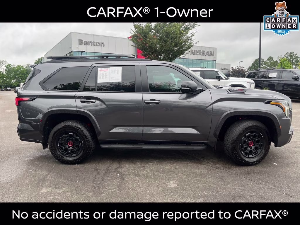 2025 Magnetic Gray Metallic Toyota Sequoia TRD Pro 4X4 SUV