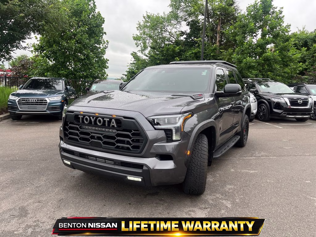 2025 Magnetic Gray Metallic Toyota Sequoia TRD Pro 4X4 SUV