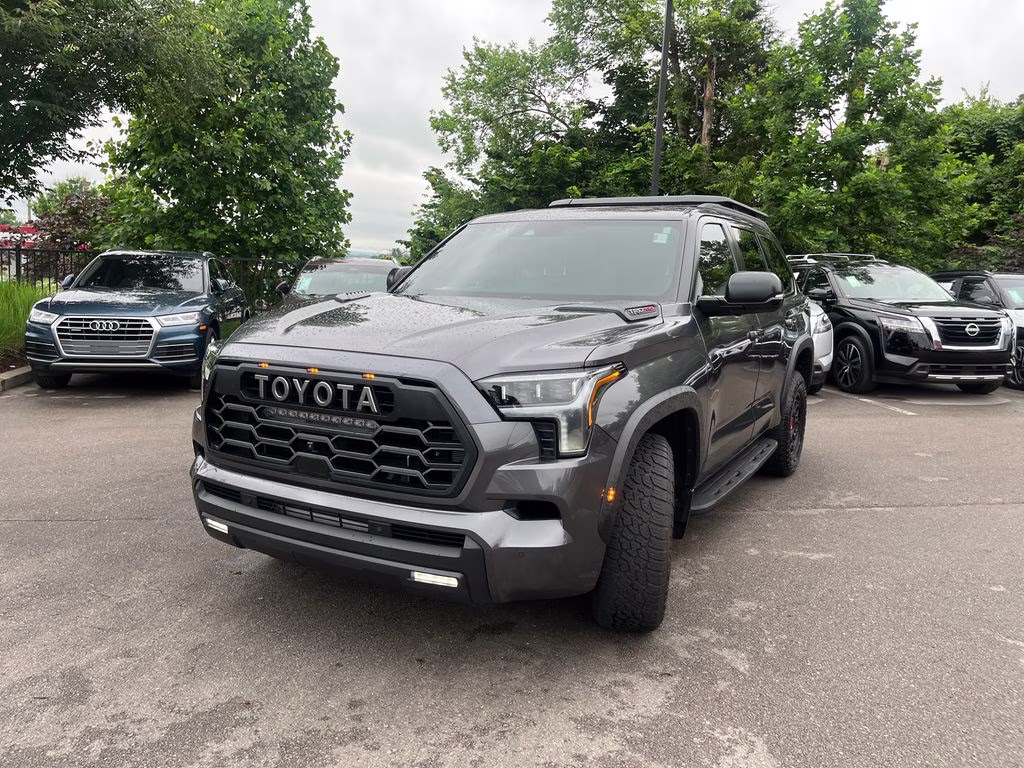 2025 Magnetic Gray Metallic Toyota Sequoia TRD Pro 4X4 SUV