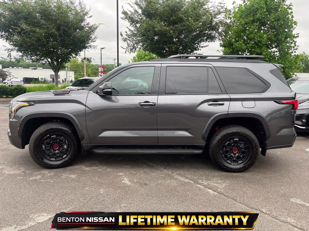 2025 Magnetic Gray Metallic Toyota Sequoia TRD Pro 4X4 SUV