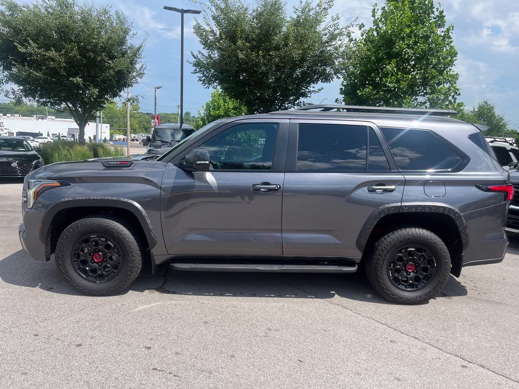 2025 Magnetic Gray Metallic Toyota Sequoia TRD Pro 4X4 SUV