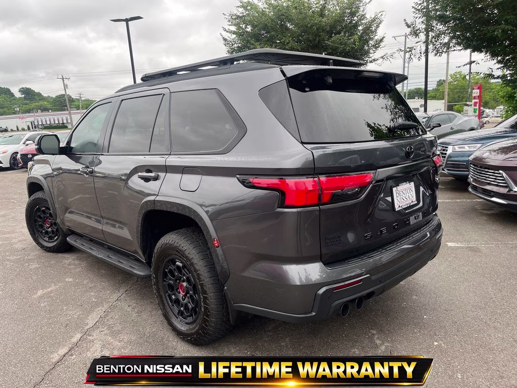 2025 Magnetic Gray Metallic Toyota Sequoia TRD Pro 4X4 SUV