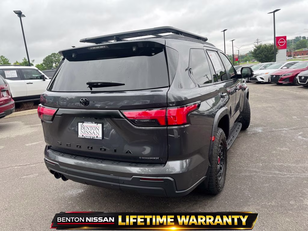 2025 Magnetic Gray Metallic Toyota Sequoia TRD Pro 4X4 SUV
