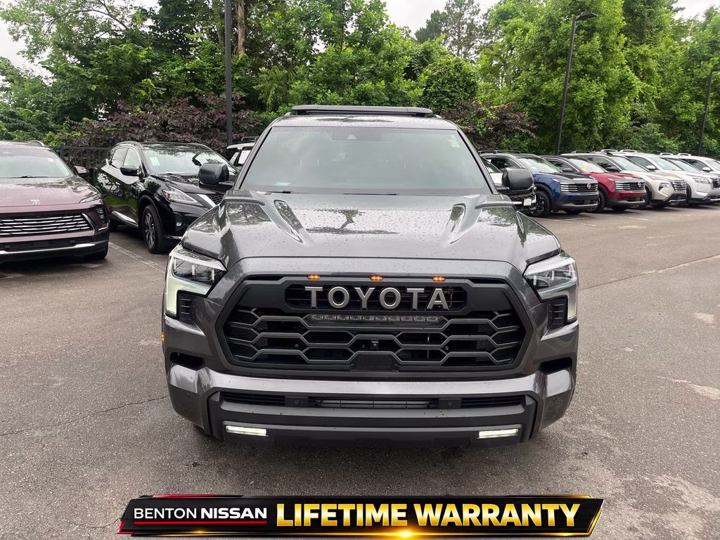 2025 Magnetic Gray Metallic Toyota Sequoia TRD Pro 4X4 SUV