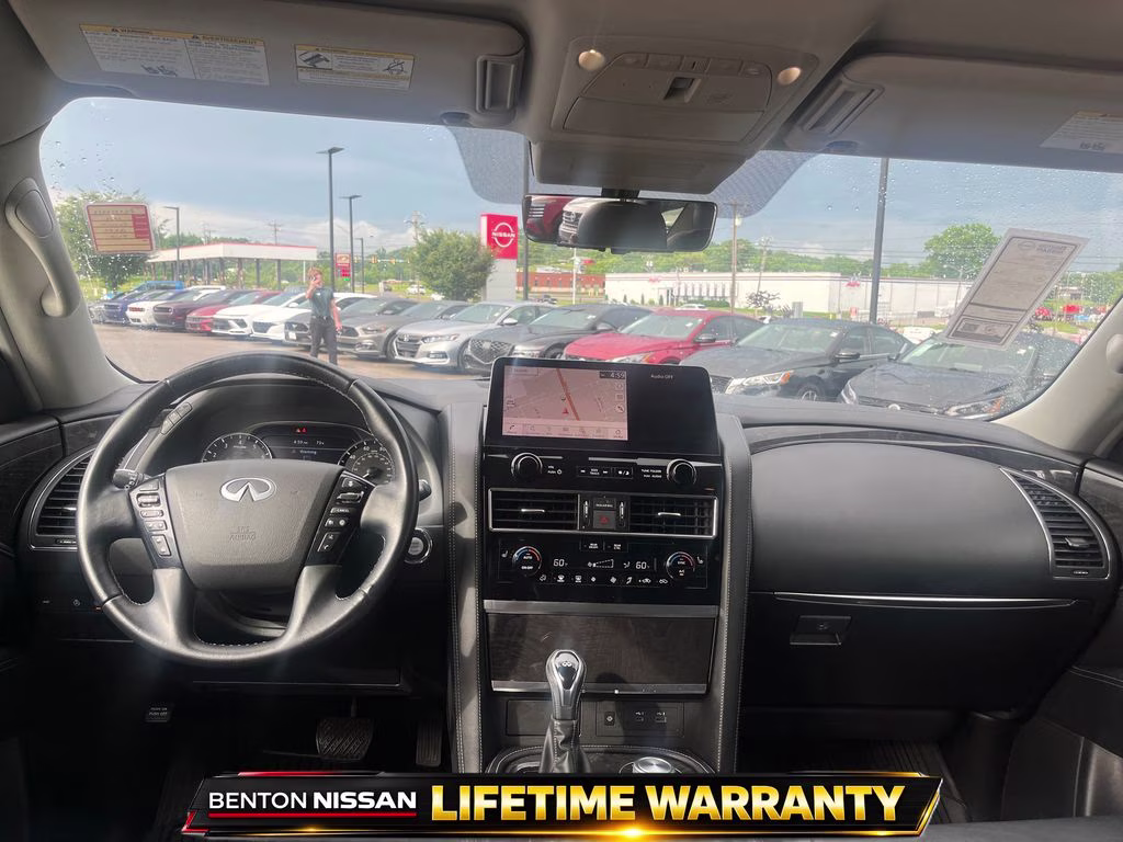 2024 Hermosa Blue INFINITI QX80 LUXE 4X4 SUV