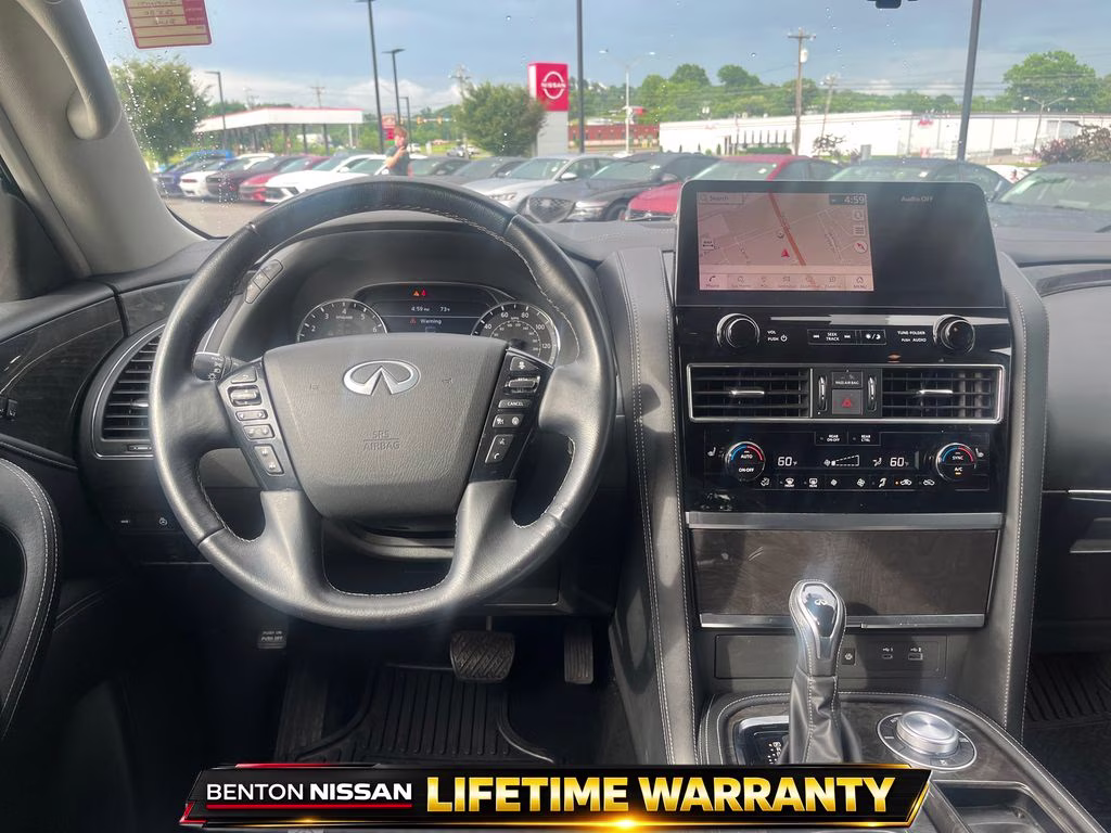 2024 Hermosa Blue INFINITI QX80 LUXE 4X4 SUV