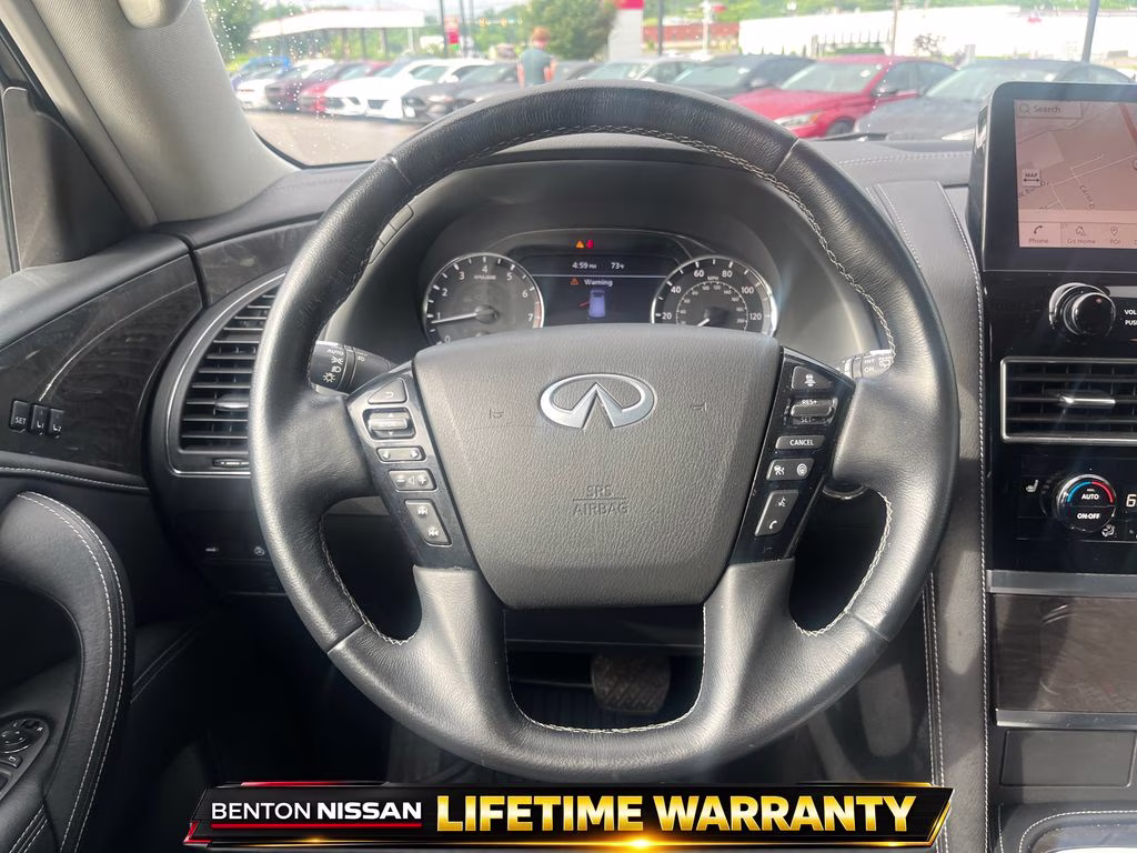 2024 Hermosa Blue INFINITI QX80 LUXE 4X4 SUV
