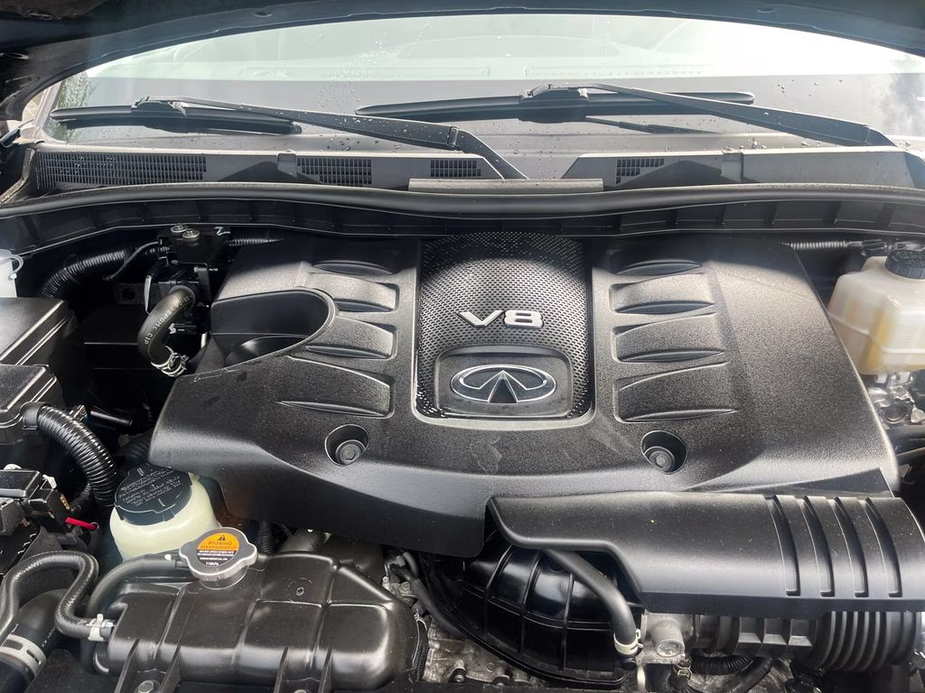 2024 Hermosa Blue INFINITI QX80 LUXE 4X4 SUV
