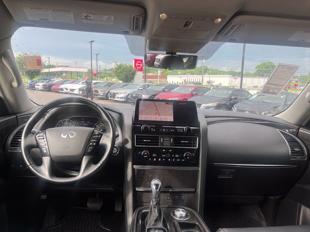 2024 Hermosa Blue INFINITI QX80 LUXE 4X4 SUV