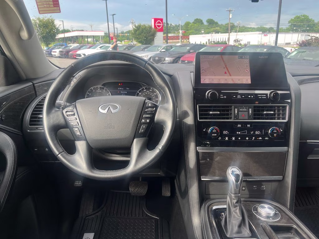 2024 Hermosa Blue INFINITI QX80 LUXE 4X4 SUV
