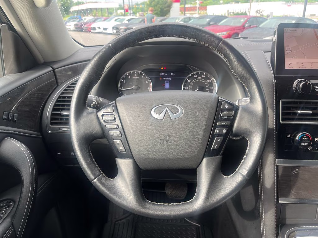 2024 Hermosa Blue INFINITI QX80 LUXE 4X4 SUV