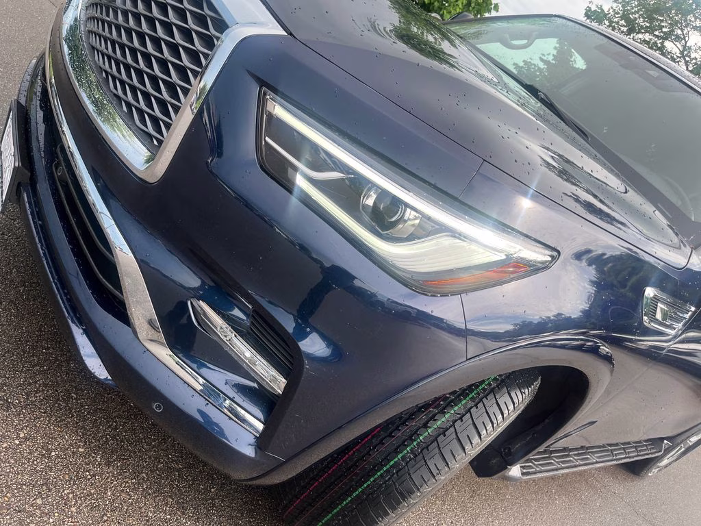 2024 Hermosa Blue INFINITI QX80 LUXE 4X4 SUV