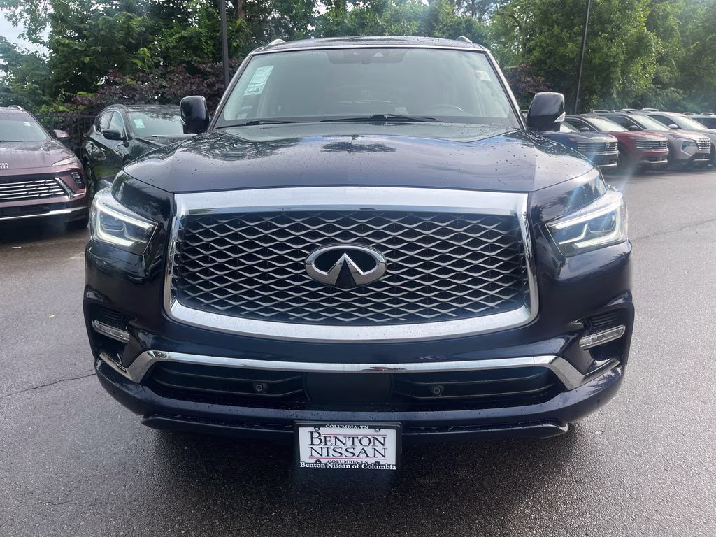 2024 Hermosa Blue INFINITI QX80 LUXE 4X4 SUV