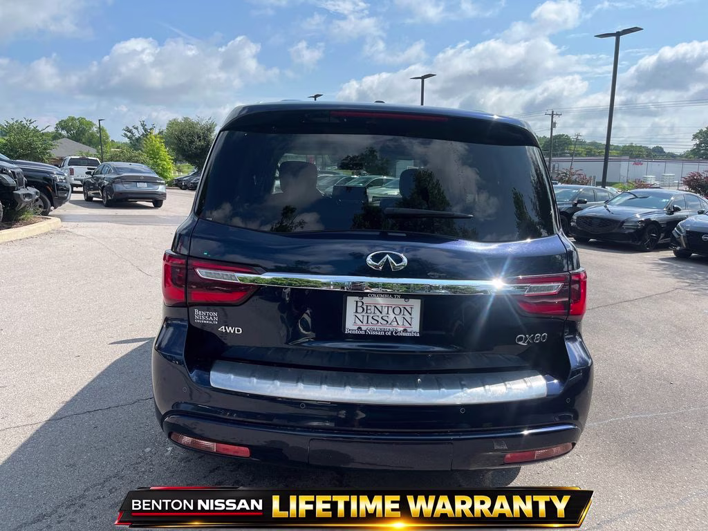 2024 Hermosa Blue INFINITI QX80 LUXE 4X4 SUV