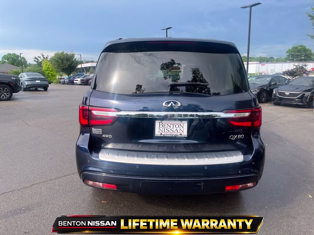 2024 Hermosa Blue INFINITI QX80 LUXE 4X4 SUV