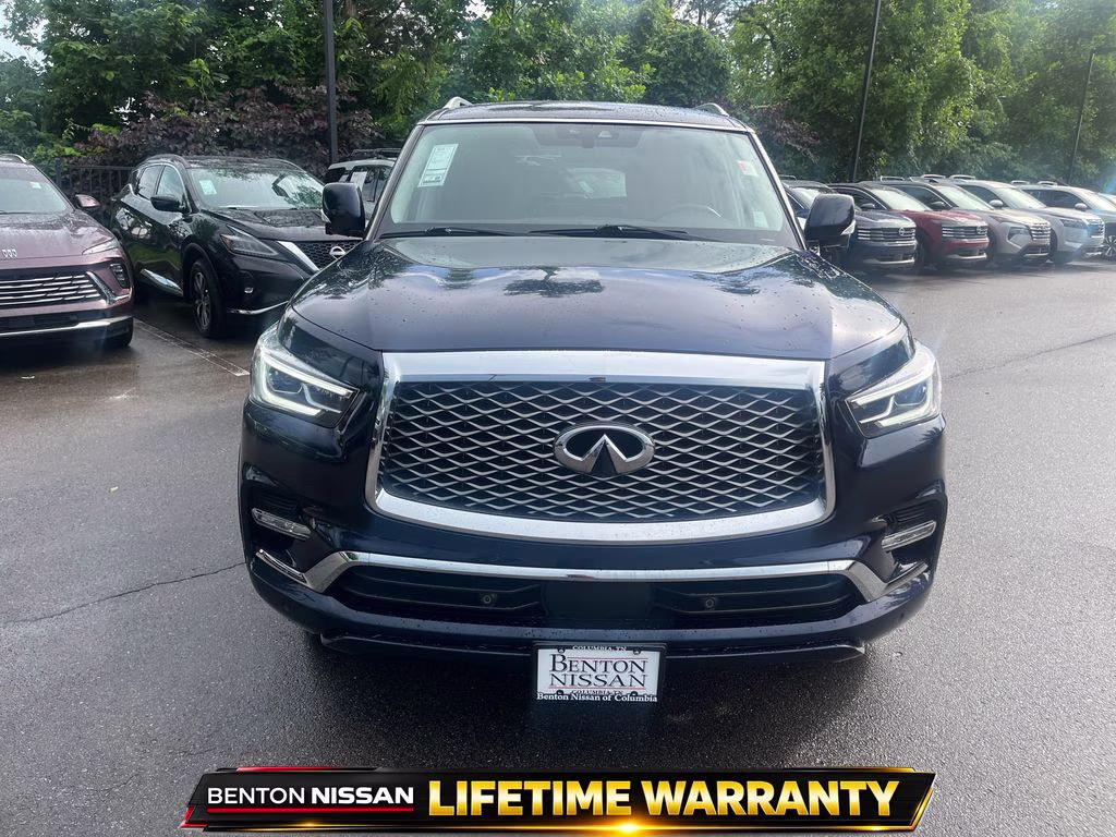 2024 Hermosa Blue INFINITI QX80 LUXE 4X4 SUV