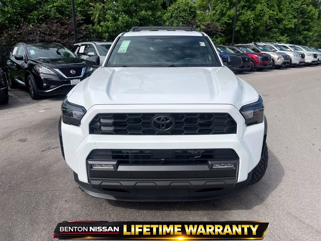 2025 White Toyota 4Runner i-FORCE MAX Hybrid TRD Off Road 4X4 SUV