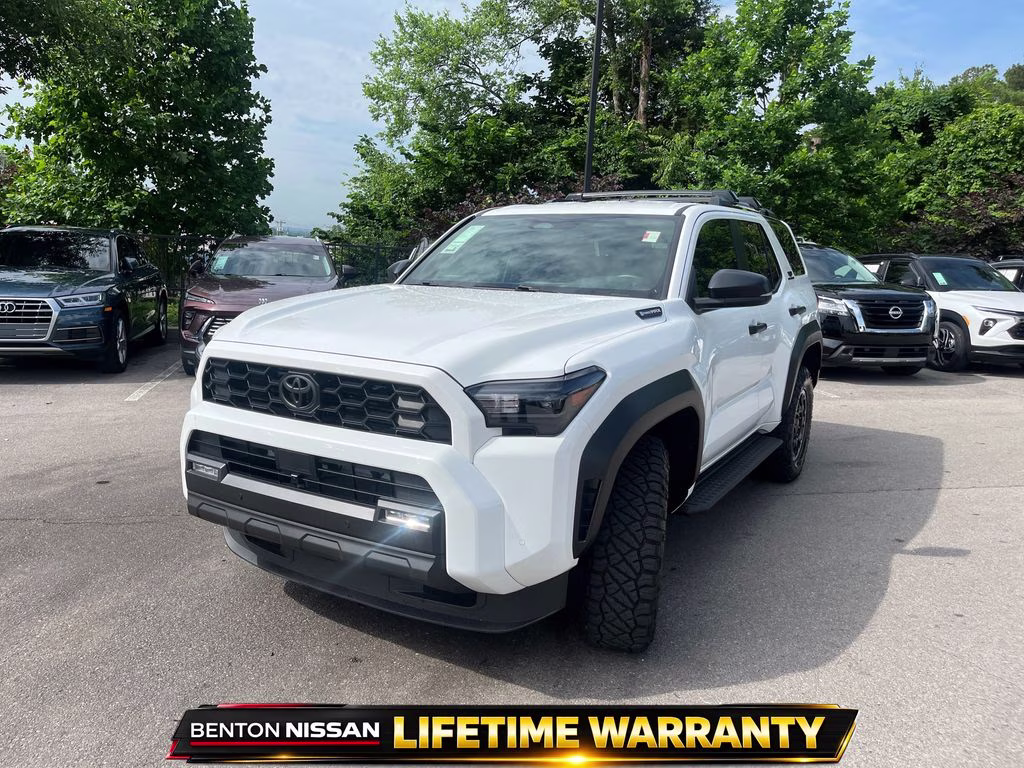 2025 White Toyota 4Runner i-FORCE MAX Hybrid TRD Off Road 4X4 SUV