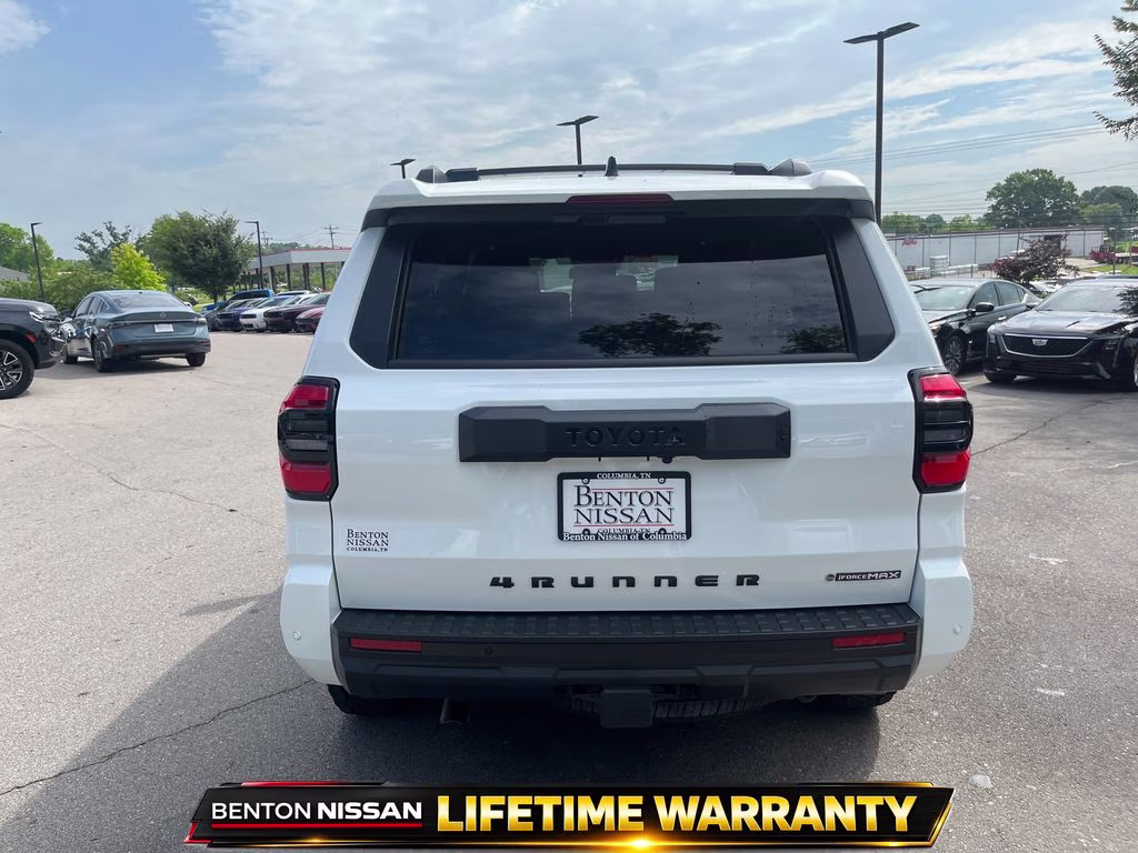 2025 White Toyota 4Runner i-FORCE MAX Hybrid TRD Off Road 4X4 SUV