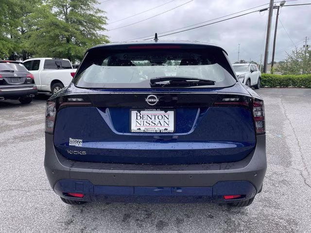 2026 Deep Blue Pearl Nissan Kicks S FWD SUV