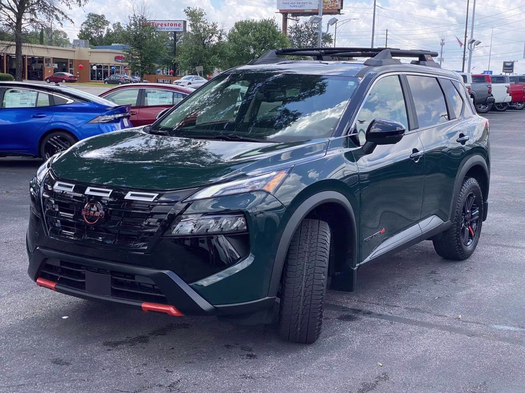 2026 Obsidian Green Nissan Rogue Rock Creek AWD SUV