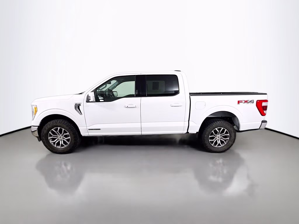 2021 Oxford White Ford F-150 Lariat 4X4 Truck