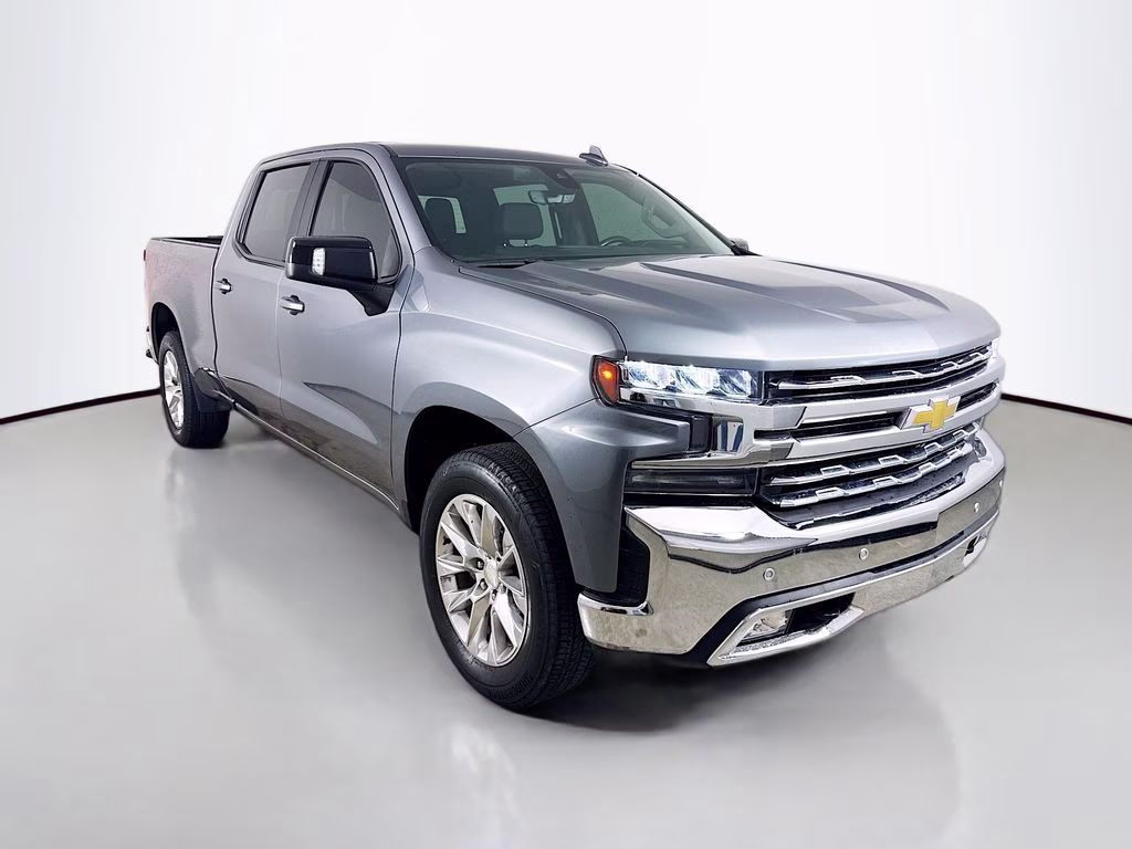 2020 Satin Steel Metallic Chevrolet Silverado 1500 LTZ RWD Truck