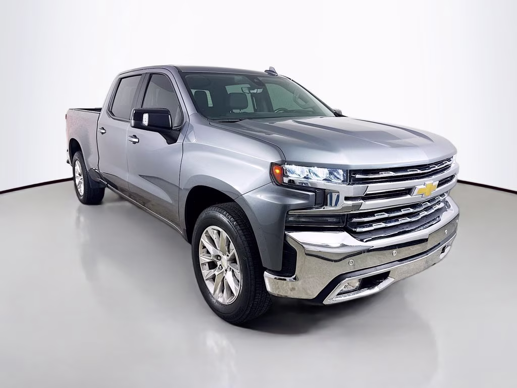 2020 Satin Steel Metallic Chevrolet Silverado 1500 LTZ RWD Truck