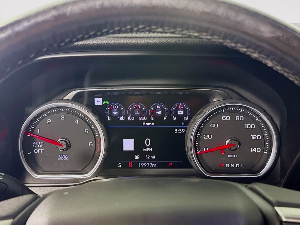 2020 Satin Steel Metallic Chevrolet Silverado 1500 LTZ RWD Truck