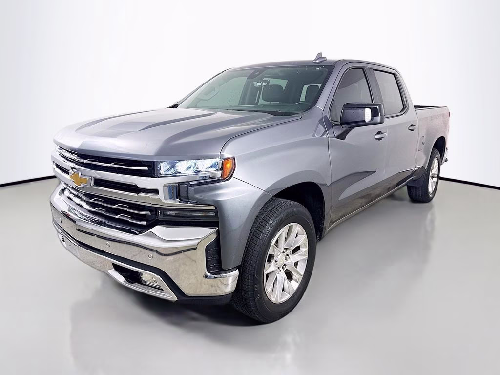 2020 Satin Steel Metallic Chevrolet Silverado 1500 LTZ RWD Truck