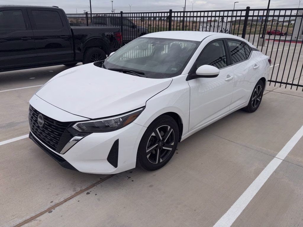 2024 Fresh Powder Nissan Sentra SV FWD Sedan